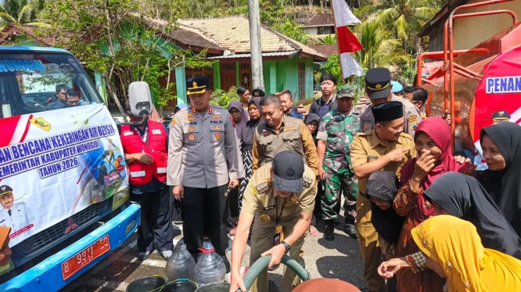 Polres Wonogiri Perkuat Sinergi Atasi Krisis Air Bersih Kemarau
