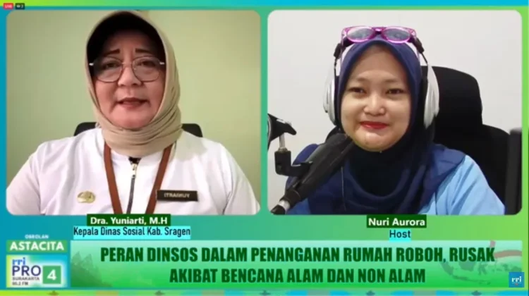 Dinsos Sragen Pastikan Penanganan Korban Rumah Roboh atau Rusak Berjalan Cepat