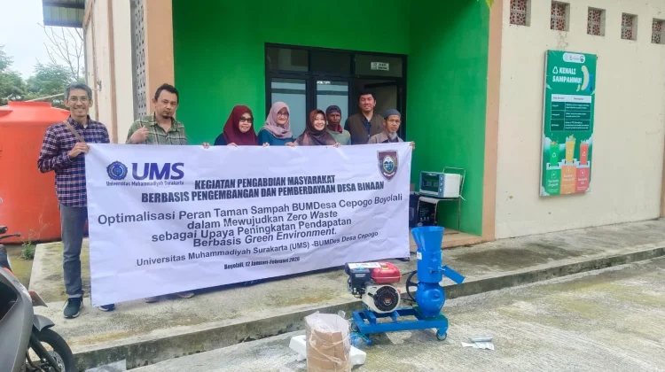 UMS Perkuat Hilirisasi Inovasi Pengelolaan Sampah Desa