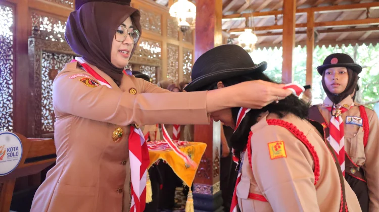 Wawali Astrid Lepas Kontingen Jambore Nasional, Tekankan Karakter dan Disiplin Pr