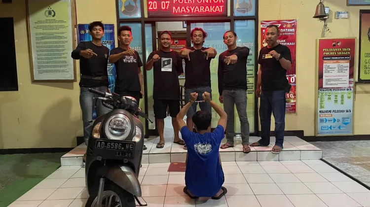 Bekuk Pelaku Penipuan Ranmor hingga Demak, Polsek Kalijambe Telusuri CCTV