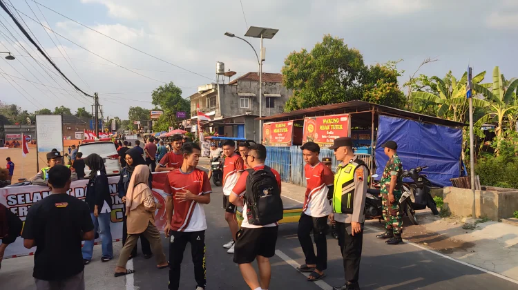 Polisi Kawal Pordes Merdeka Cup, Pesido Menang Telak