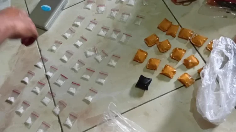 Polres Karanganyar Amankan Pengedar Sabu 105 Gram di Jaten, Sita 110 Paket Siap Edar