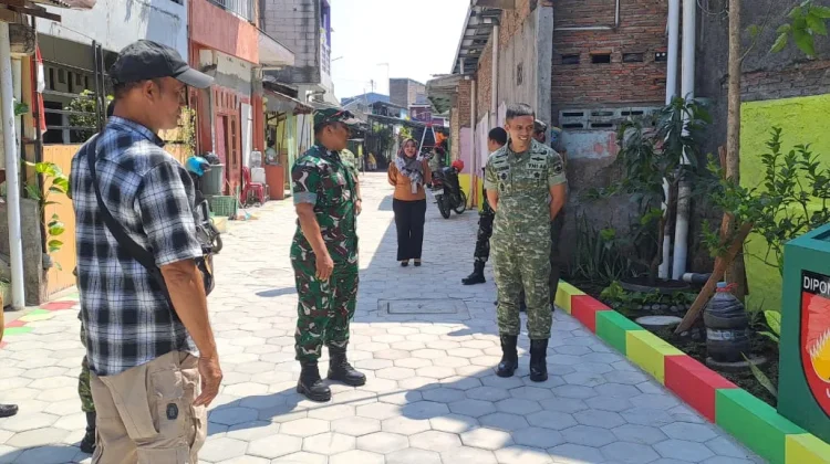 Dandim 0735/Surakarta Sidak Langsung Lokasi TMMD Sengkuyung