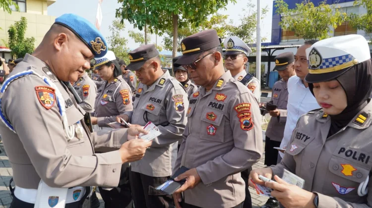 Bidpropam Polda Jateng Gelar Gaktibplin di Polres Sukoharjo