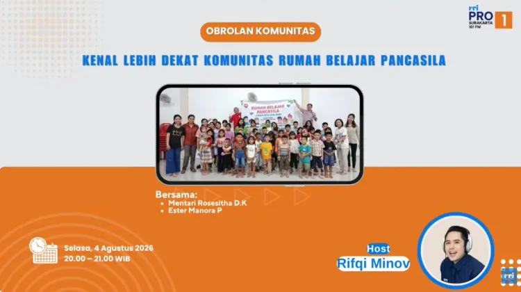Rumah Belajar Pancasila, Gerakkan Semangat Belajar Anak