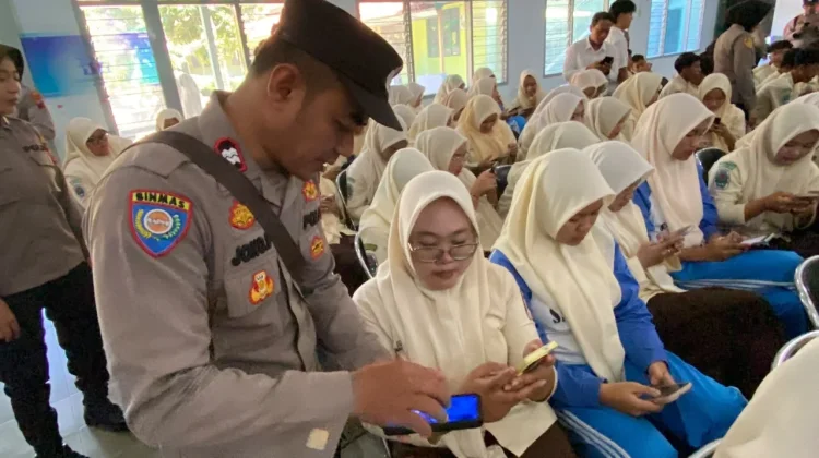 Polresta Klaten Latih 150 Siswa Manfaatkan Teknologi AI Secara Positif