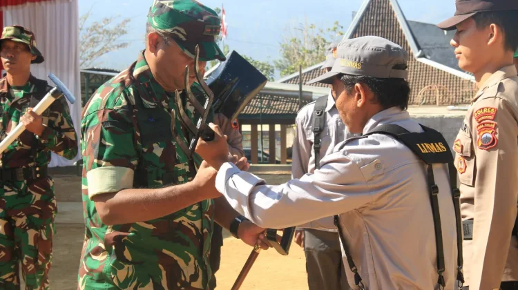 TMMD Sengkuyung Brenggolo Rampung Tepat Waktu