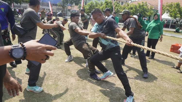 Meriahkan HUT RI Ke-81, Kodim 0735 Surakarta Gelar Aneka Lomba