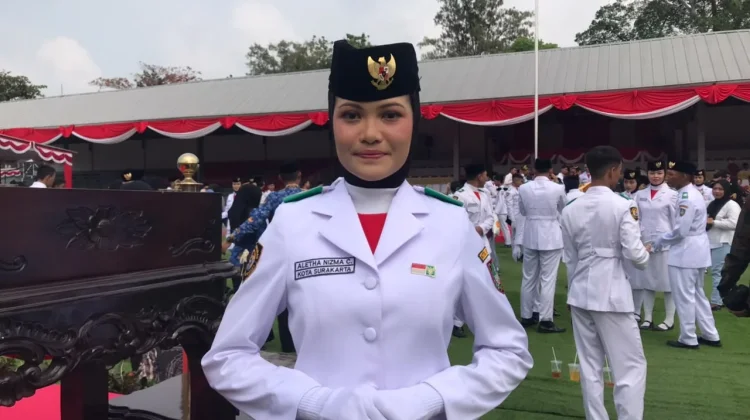 Dari Basket ke Paskibraka, Aletha Terpilih Jadi Pembawa Baki