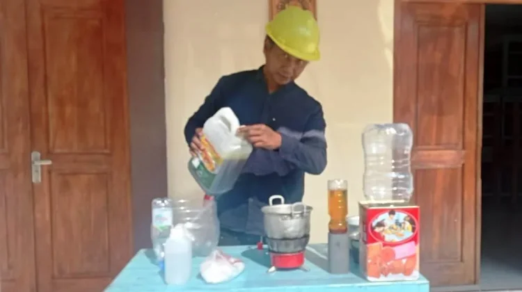 Menyulap Limbah SPPG Jadi Berkah, di Tangan Sugiyono Plastik Jadi Biofuel