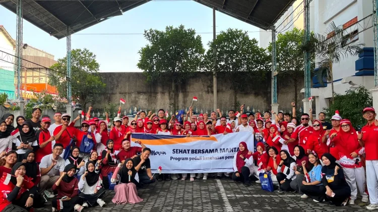 TASPEN Surakarta dan Bank Mantap Meriahkan HUT-RI bersama Pensiunan ASN
