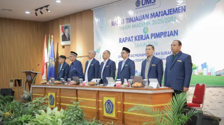 UMS Gelar Rapat Tinjauan Manajemen dan Rakerpim, Perkuat Sinergi untuk 2026-2027