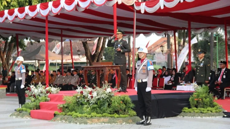 HUT ke 81 RI, Dandim Klaten Tegaskan Komitmen TNI Jaga Kondusivitas