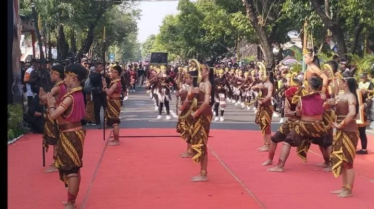 Tema Mataram Kuno, Karnaval Budaya Klaten Berlangsung Semarak