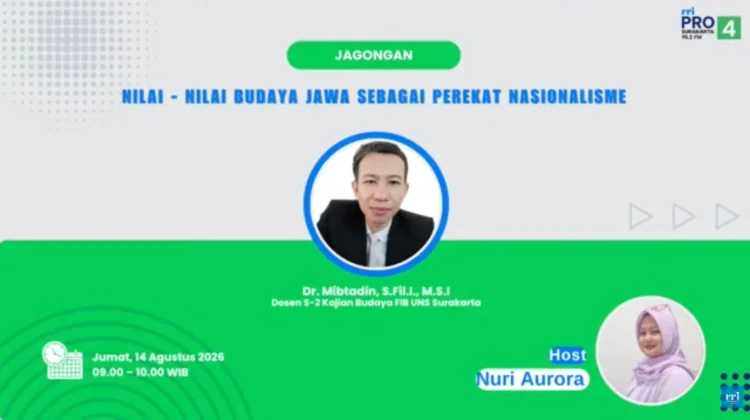 Nilai Budaya Jawa Dapat Mempererat Nasionalisme disaat Perubahan Zaman