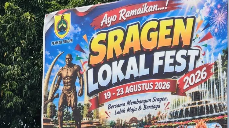 Logo Pemkab Sragen di Baliho 'Lokal Fest' Tak Sesuai, Ini Penjelasan Diskumindag