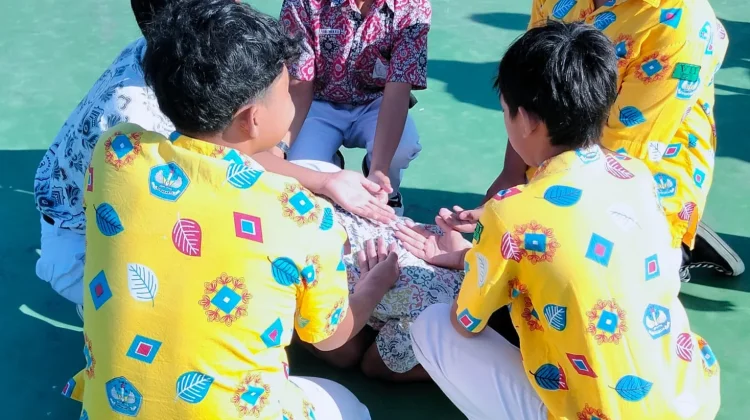 Lestarikan Budaya Lokal, SMPN 18 Surakarta Gunakan Permainan Tradisional