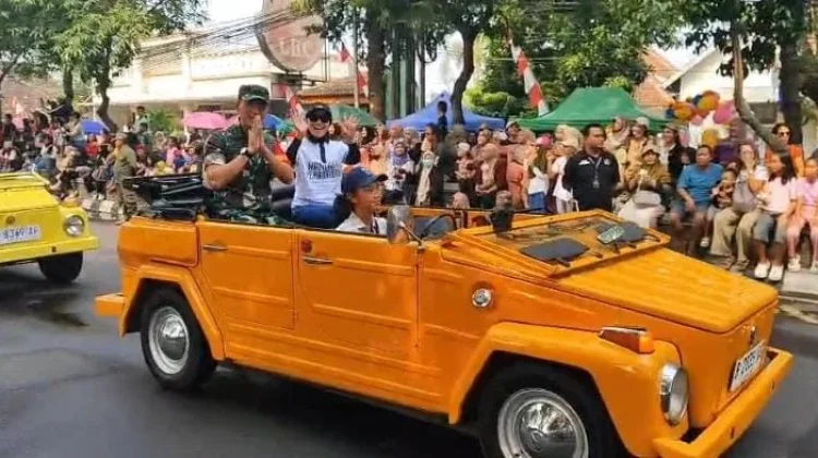 HUT Klaten Ke-222, 38 Kontingen Unjuk Gigi di Karnaval Pembangunan Klaten 2026