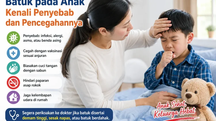 Penyebab Batuk pada Anak dan Pencegahanya