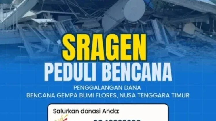 Pemkab Sragen Galang Dana untuk Solidaritas Kemanusiaan Korban Gempa NTT