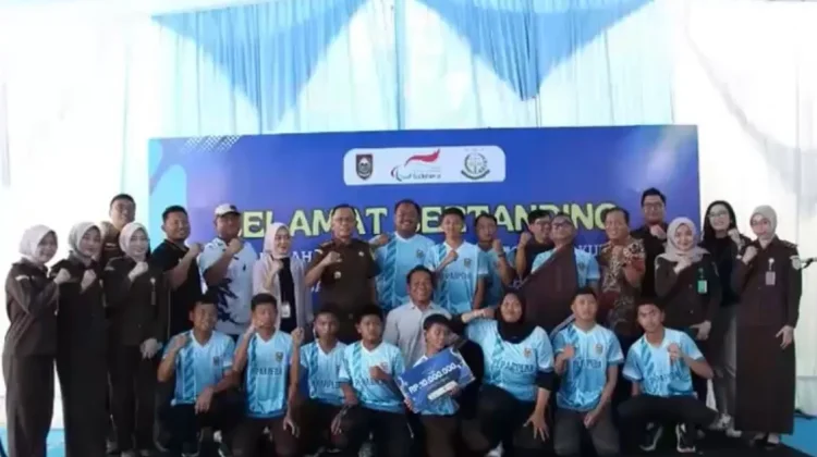 Kepala Kajari Boyolali Lepas Atlet NPCI Bertanding di PEPARPEDA Jateng