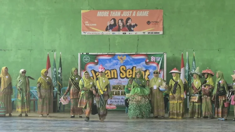 PAC Muslimat NU Boyolali Gelar Fashion Show Lansia