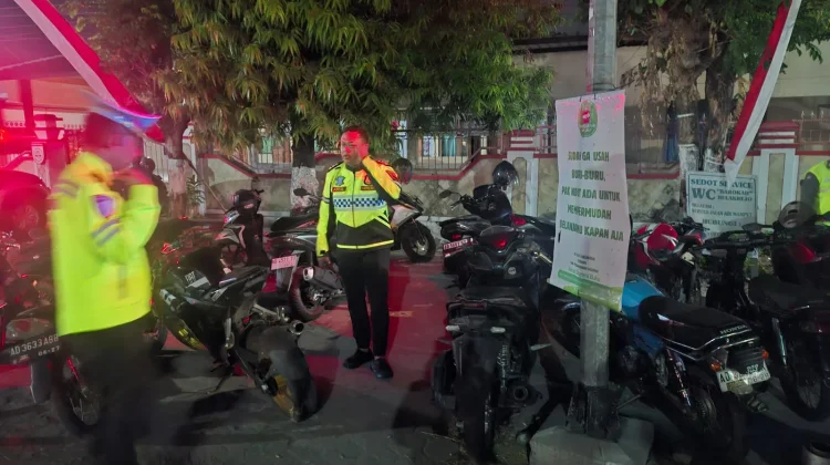 Kapolres Sukoharjo Pimpin Patroli KRYD 15 Motor Knalpot Brong Diamankan