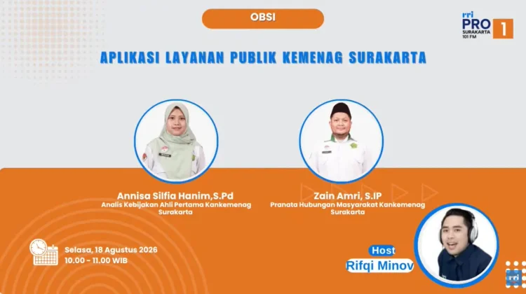 Kemenag Surakarta Perluas Layanan Publik Digital