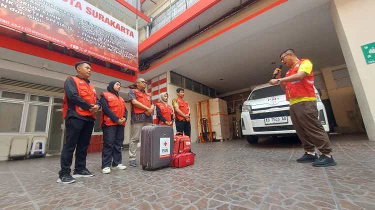 PMI Solo Kirim Tim Tanggap Darurat Kesehatan Bagi Korban Gempa Nagekeo