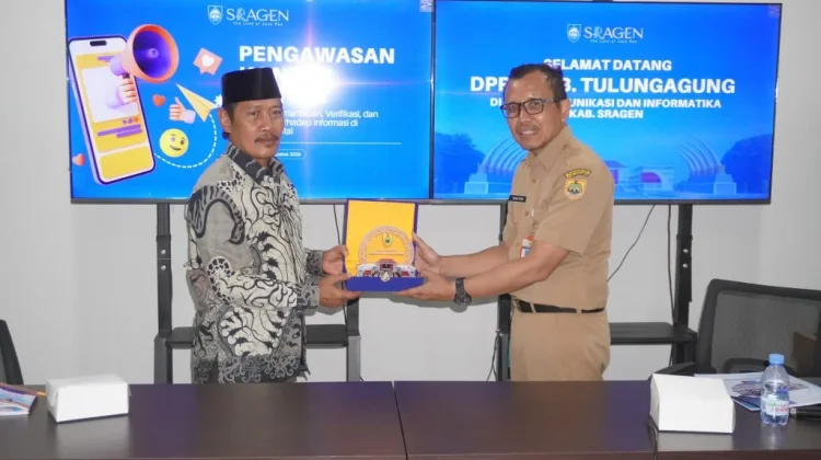 Kunjungi Diskominfo Sragen, DPRD Tulungagung Belajar Kelola Pengaduan-Pengaman I