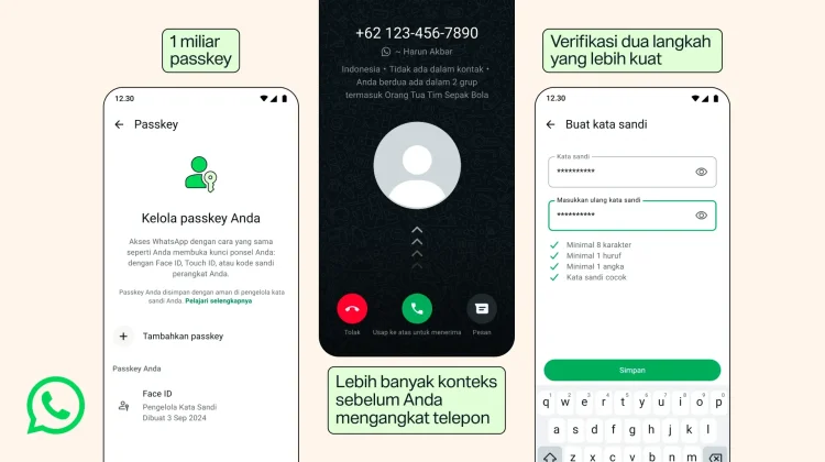 Tingkatkan Keamanan, WhatsApp Tambah Fitur Verifikasi Dua Langkah