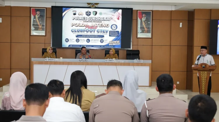 Polres Sukoharjo Dorong Deteksi Dini Kaki Bermasalah pada Anak