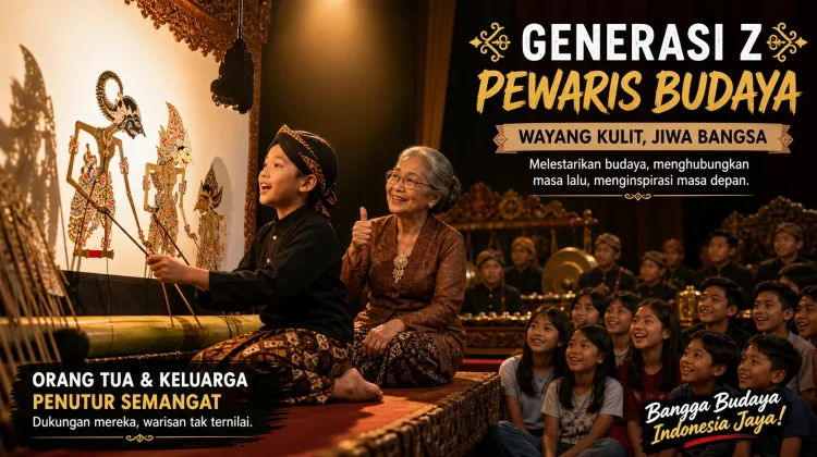 Ini Bukti Wayang Tetap Dilestarikan Gen Z, Peran Orang Tua Sangat Diperlukan