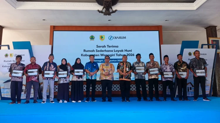 Bantu Entaskan Kemiskinan, PT Djarum Bangun 10 RSLH di Wonogiri