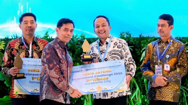 Surakarta Raih Penghargaan KERIS Jateng Investment Challenge 2026