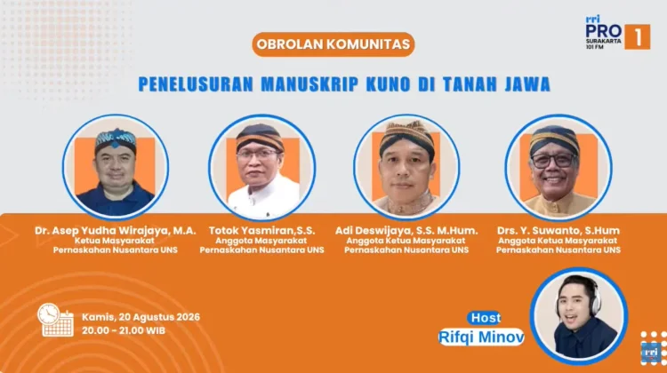 Manuskrip Kuno Ungkap Jejak Budaya Jawa