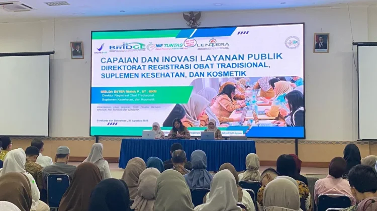 BPOM Gelar Layanan Izin Edar One Day Service Bagi Pelaku UMKM Jamu di Kota Solo