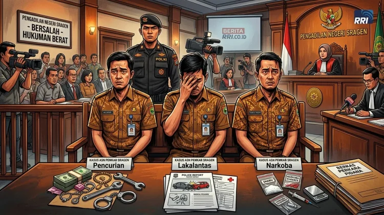 Terancam Sanksi Berat, Ini Deretan Kasus Hukum yang Menjerat ASN Pemkab Sragen