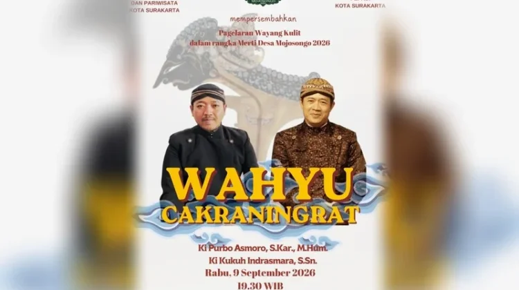 Pagelaran Wayang Kulit Wahyu Cakraningrat Meriahkan Merti Desa Mojosongo 2026