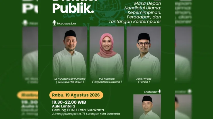 Diskusi Publik Masa Depan Nahdlatul Ulama di Kota Surakarta