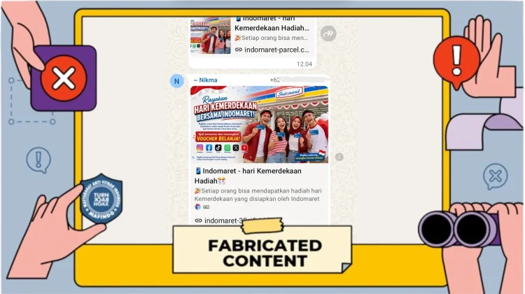 Waspada Modus Phishing Voucher Kemerdekaan Mengatasnamakan Indomaret