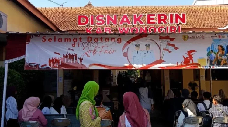 Disnakerin Wonogiri Buka Mini Jobfair 2026 Sediakan 1.024 Lowongan
