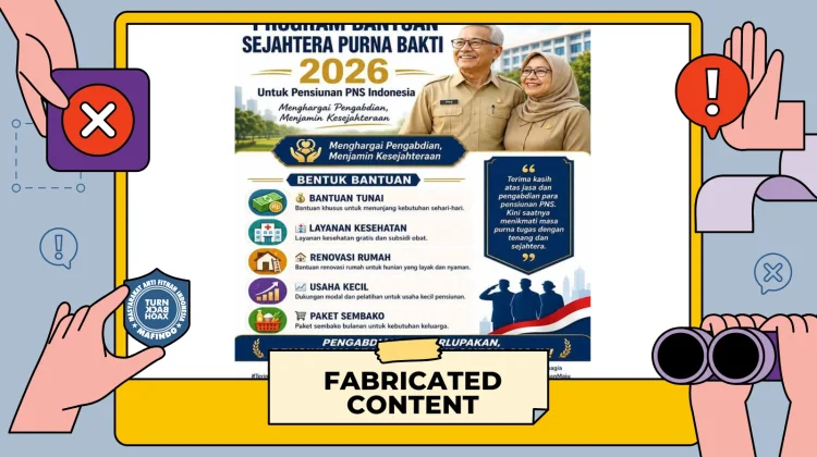 Penipuan Modus Bantuan Purna Bakti Pensiunan PNS Marak di Facebook