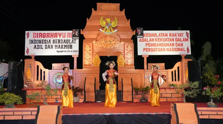 HUT ke-81 RI, Karang Taruna Tunas Mekar Ngangkruk Gelar Pentas Seni