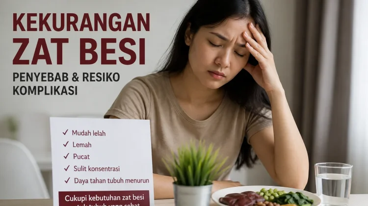 Kekurangan Zat Besi: Penyebab dan Risiko Komplikasi yang Perlu Diwaspadai