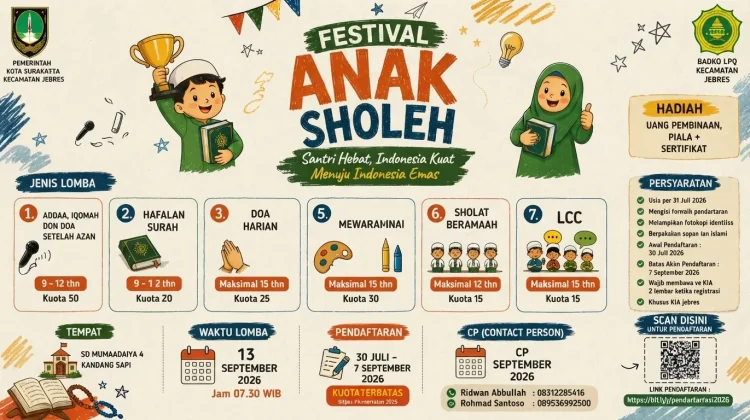 Menjelang FASI Jebres 2026, Persiapan Terus dilakukan