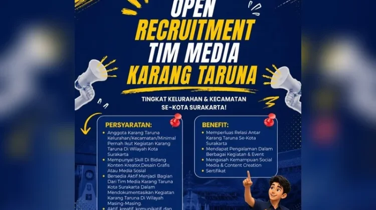 Kata Media Surakarta Gelar Perekrutan Tim Media Tingkat Kelurahan dan Kecamatan