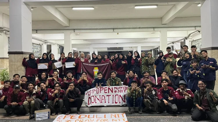 HW UMS dan IMM Sukoharjo Galang Dana bagi Korban Bencana NTT