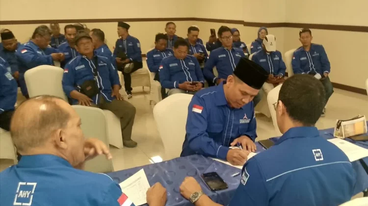 Budiono Rahmadi Terpilih Aklamasi Pimpin DPC Demokrat Sragen Periode Ketiga